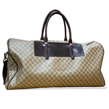 Load image into Gallery viewer, GUCCI GG web duffle bag
