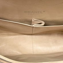 Load image into Gallery viewer, CHANEL beige classic jumbo double flap caviar, 2011
