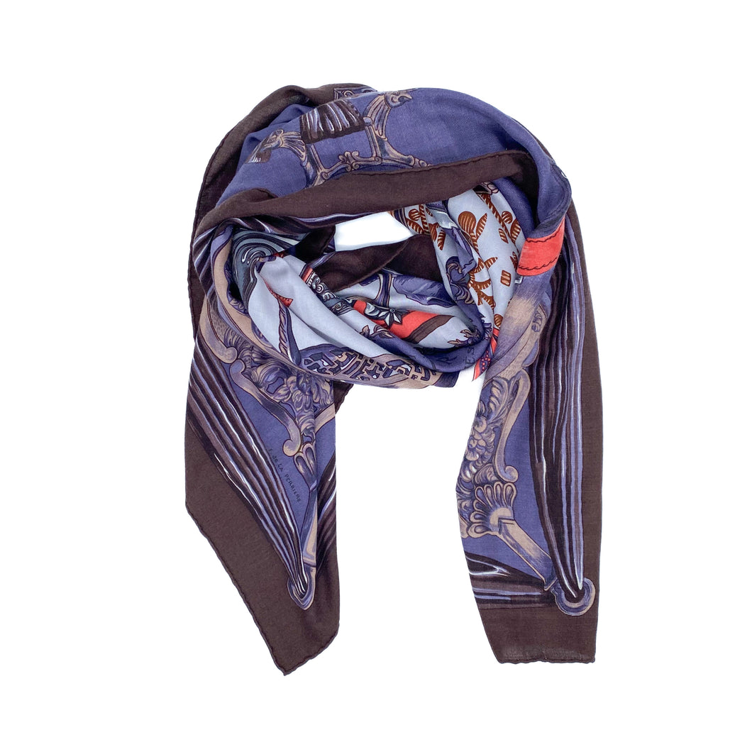 Hermès Etriers scarf 130