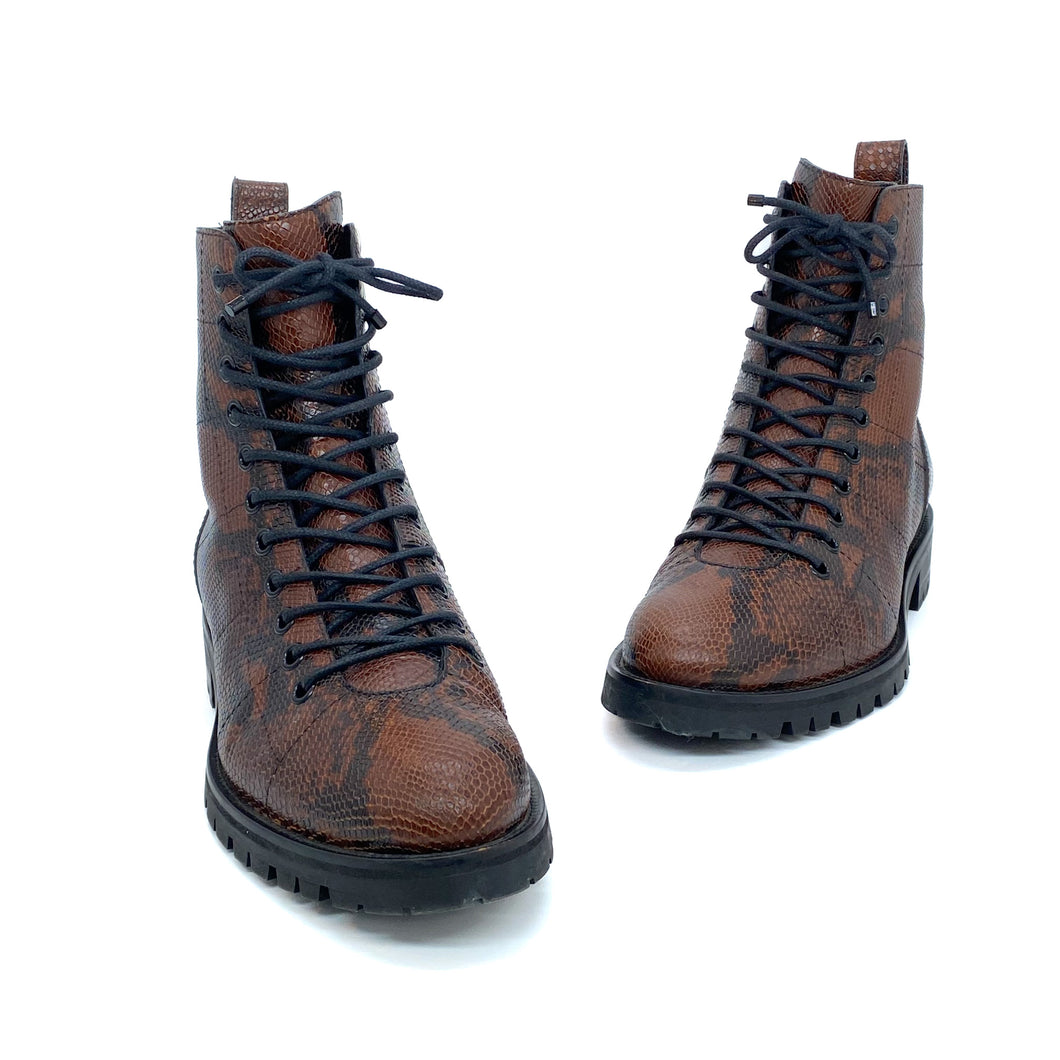 JIMMY CHOO x KAIA K-Cruz leather ankle boots
