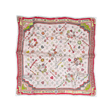 Load image into Gallery viewer, LOUIS VUITTON silk scarf in pink monogram
