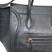 Load image into Gallery viewer, CELINE Phantom luggage bag in crocodile embossed
