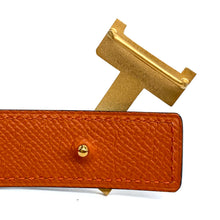 Load image into Gallery viewer, Hermès Mini Constance belt buckle &amp; Reversible leather strap 24 mm
