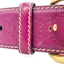 Load image into Gallery viewer, GUCCI GG Web leather belt
