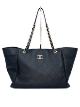 Load image into Gallery viewer, CHANEL CC Chain Leather Shopping Tote, 2021

