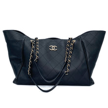 Load image into Gallery viewer, CHANEL CC Chain Leather Shopping Tote, 2021
