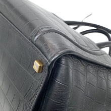 Load image into Gallery viewer, CELINE Phantom luggage bag in crocodile embossed
