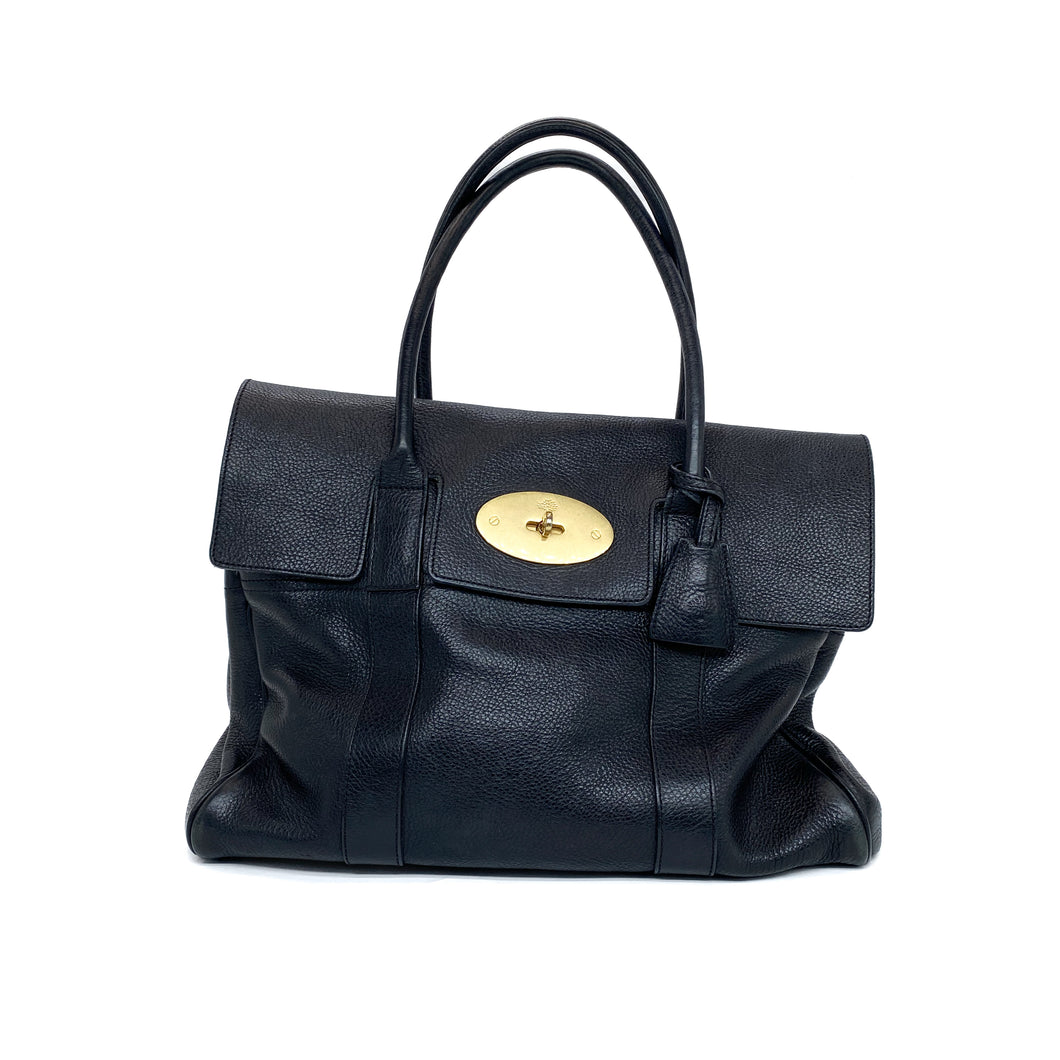 MULBERRY Bayswater Sable Small Classic Grain