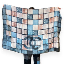 Load image into Gallery viewer, CHANEL CC shipping container silk shawl
