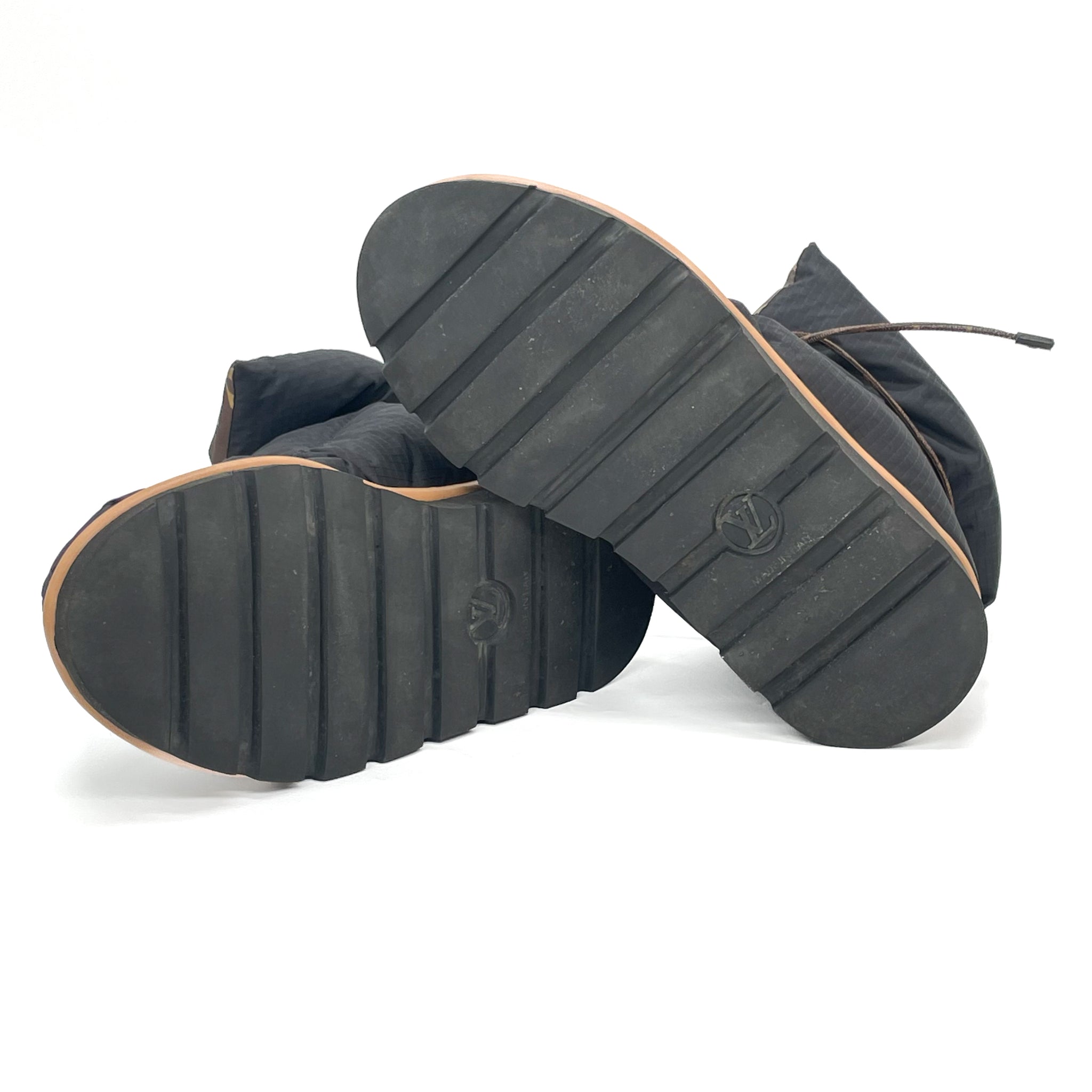 Louis Vuitton Black / Monogram Pillow Comfort Ankle Boots UK 6 EU 39 👠