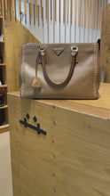 Load and play video in Gallery viewer, PRADA Pre-owned, Galleria Wild Stitch Double-Zip Tote
