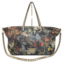 Load image into Gallery viewer, VALENTINO Camubutterfly rockstud tote
