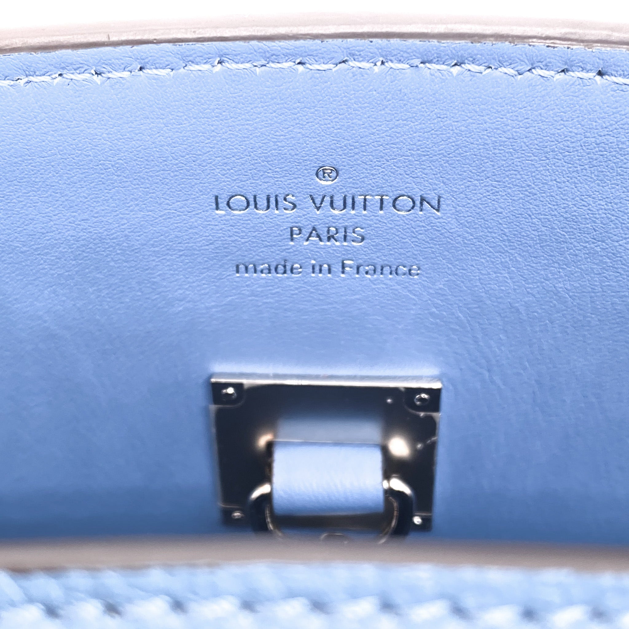 Louis Vuitton Milla PM new Blue Leather ref.189011 - Joli Closet